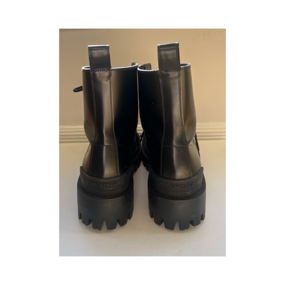 Balenciaga strike bootie new matt smooth calf leather size 40 - Picture 4 of 11
